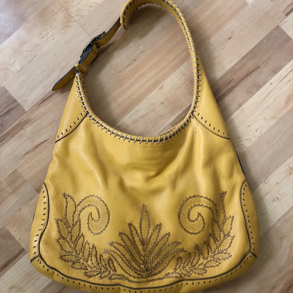 Cole Haan Mustard Yellow Bag